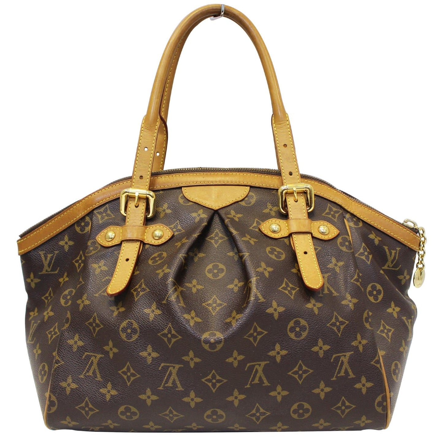 LOUIS VUITTON Tivoli GM Monogram Canvas Brown Shoulder Bag Brown