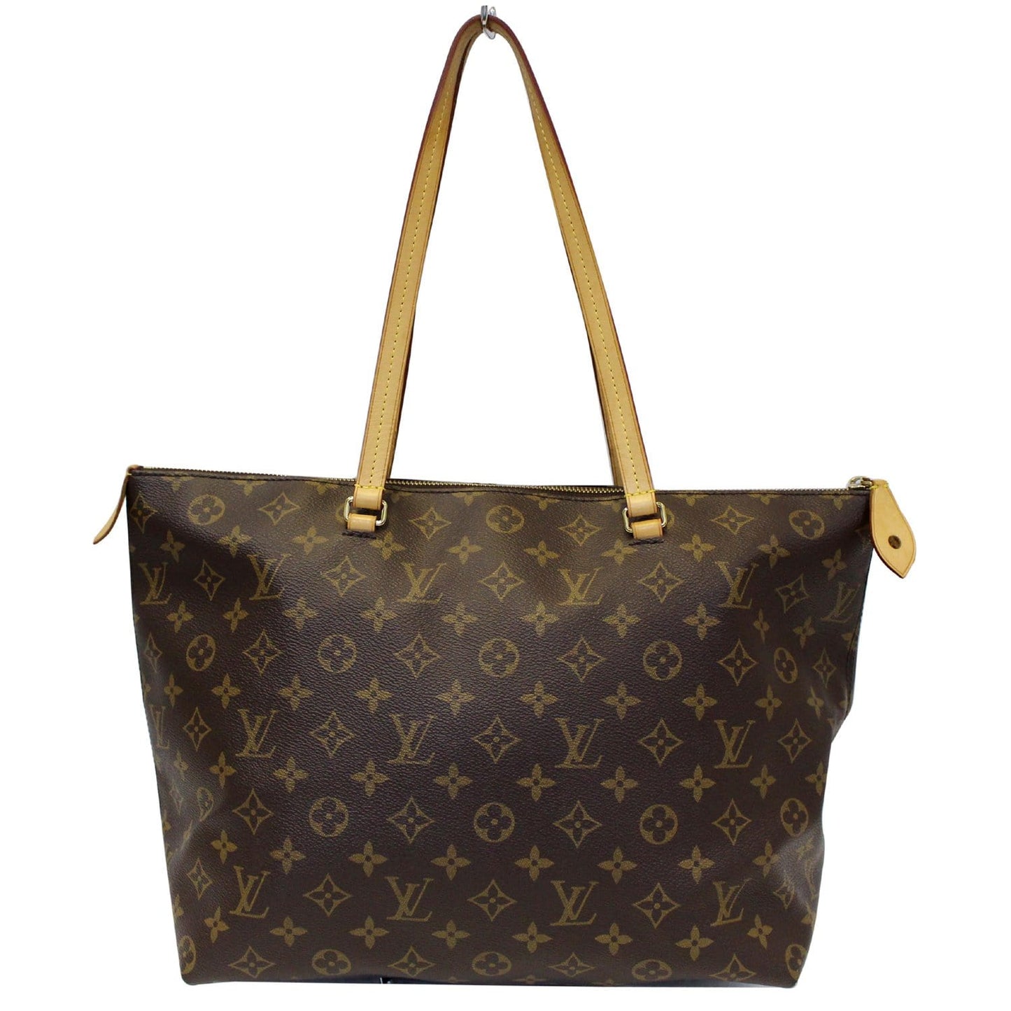 LOUIS VUITTON Iena MM Monogram Canvas Shoulder Bag Brown