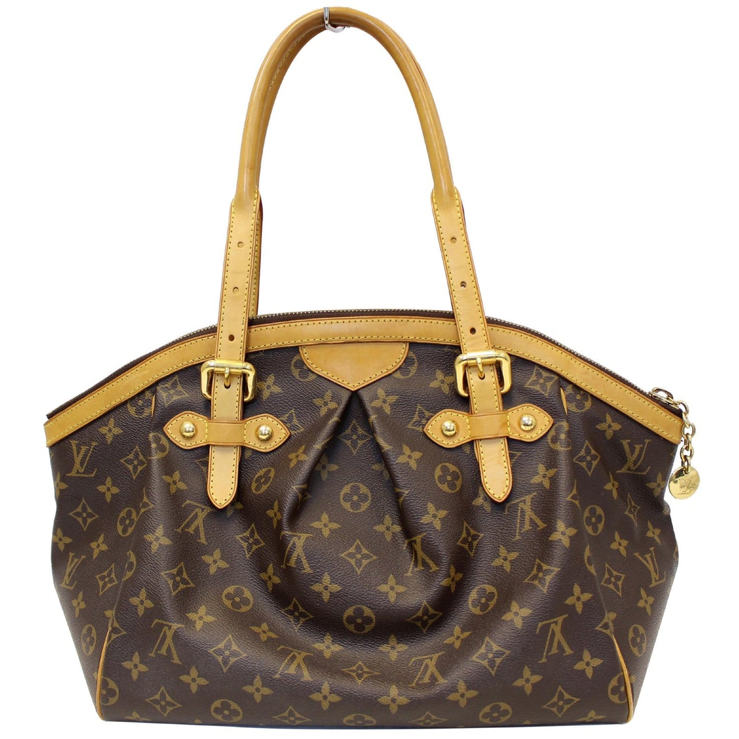 LOUIS VUITTON Tivoli GM Monogram Canvas Brown Shoulder Bag Brown