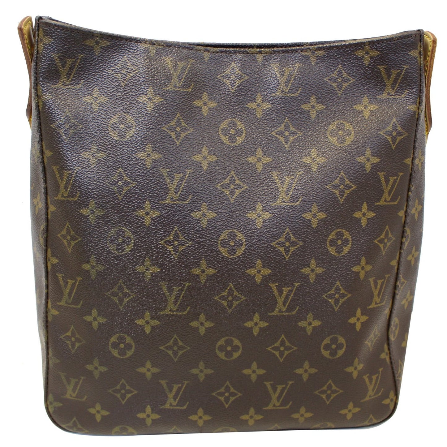 LOUIS VUITTON Monogram Canvas Looping GM Brown Shoulder Bag