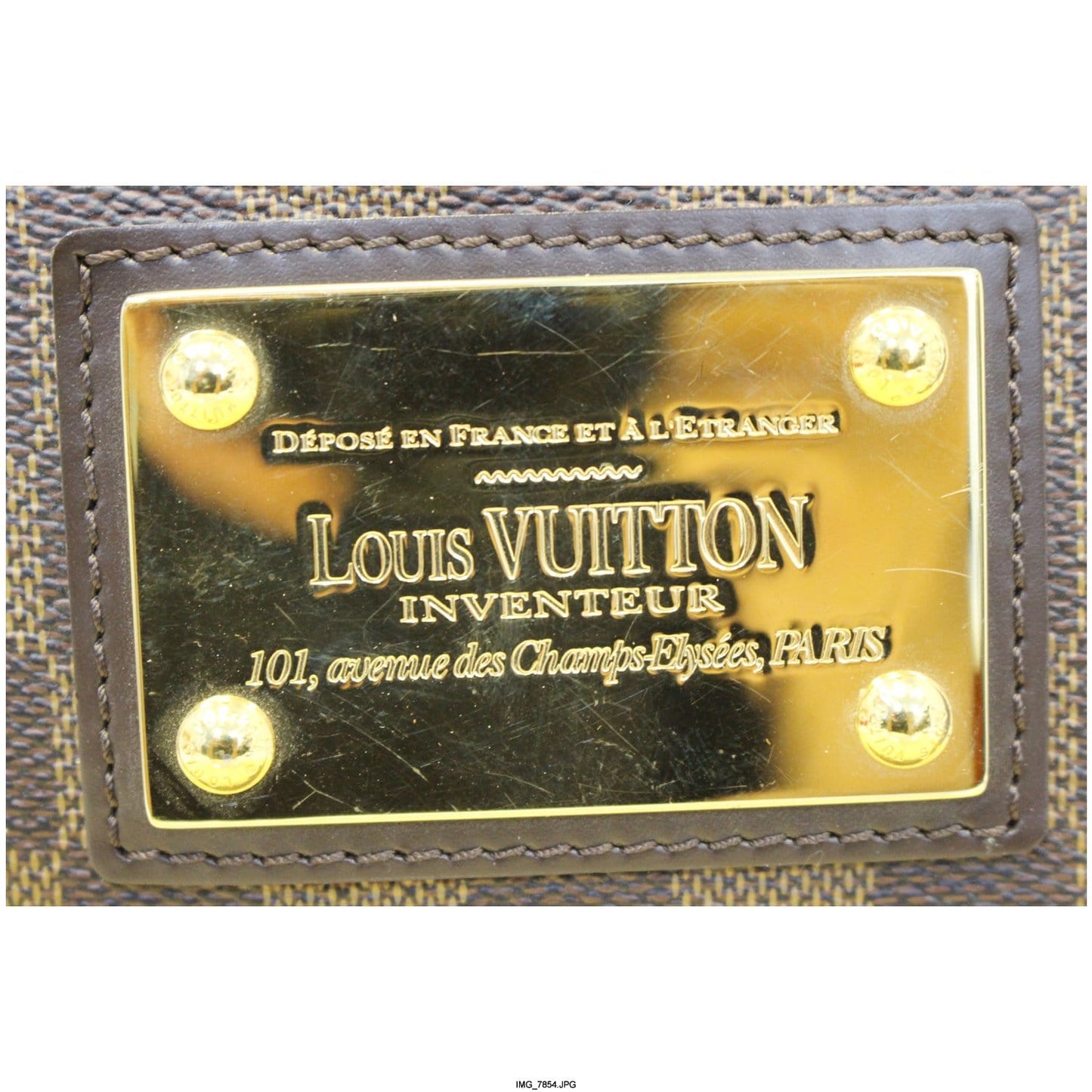 LOUIS VUITTON Galliera PM Damier Ebene Shoulder Bag