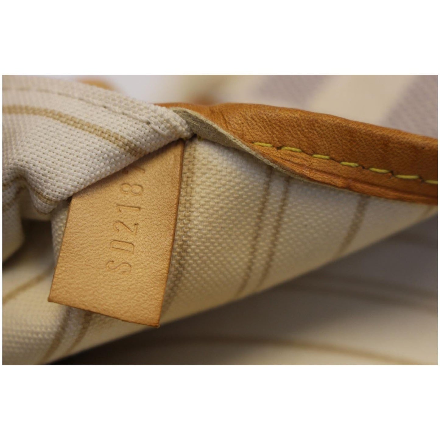 LOUIS VUITTON Neverfull MM Damier Azur Tote Shoulder Bag