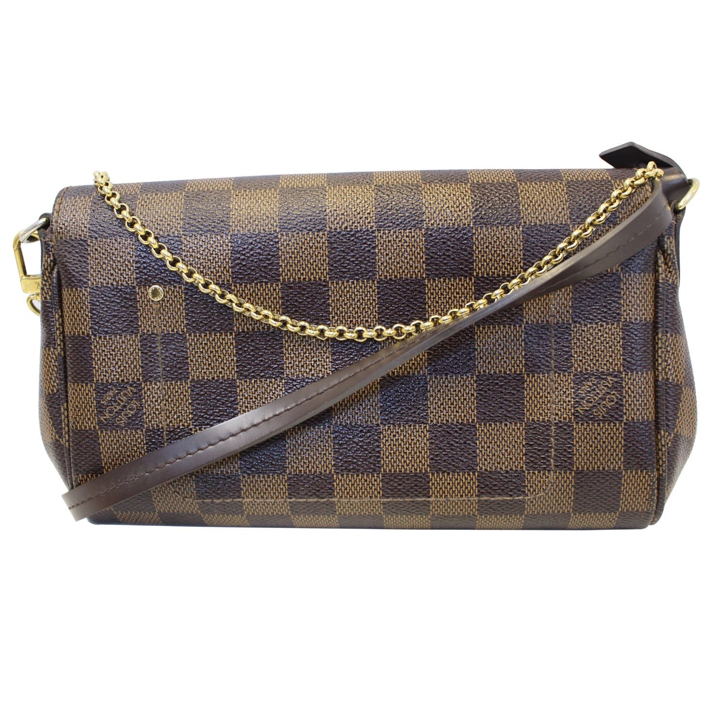 LOUIS VUITTON Favorite PM Damier Ebene Shoulder Crossbody Bag