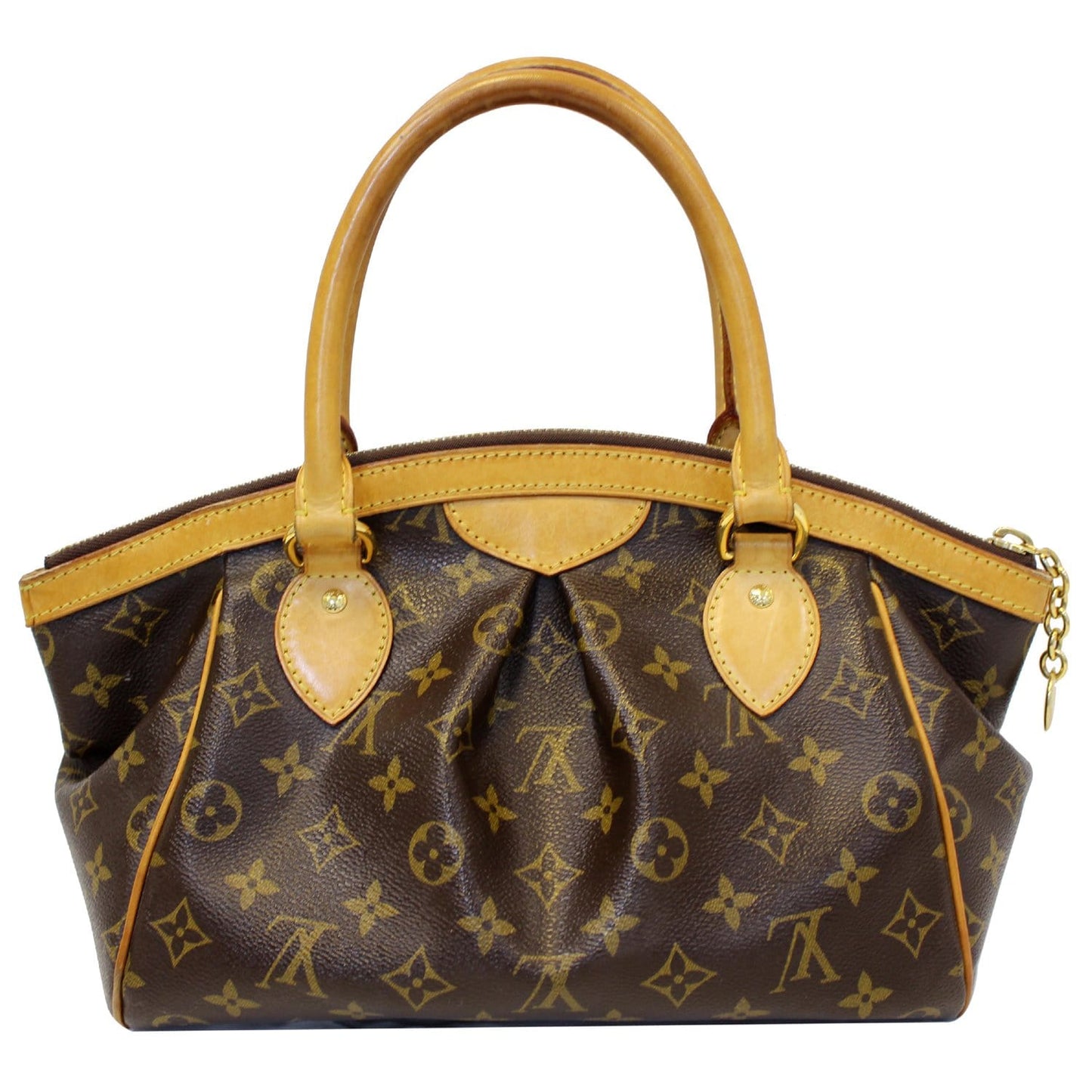 LOUIS VUITTON Tivoli PM Monogram Canvas Satchel Bag Brown - 20% OFF