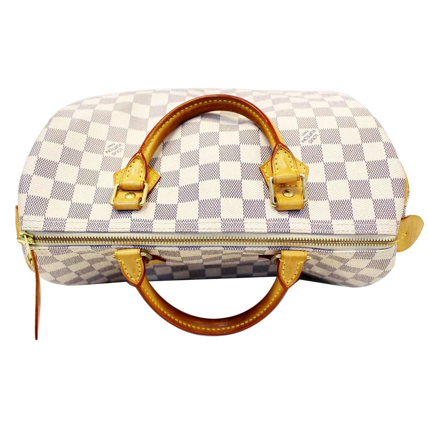 LOUIS VUITTON  Speedy 30 Damier Azur Satchel Handbag