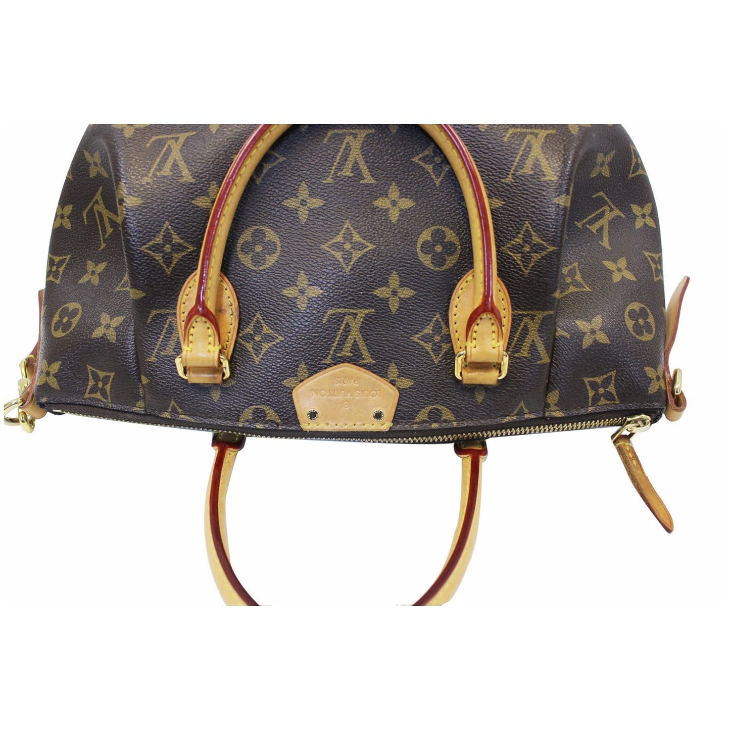 LOUIS VUITTON Turenne PM Monogram Canvas Shoulder Bag Brown