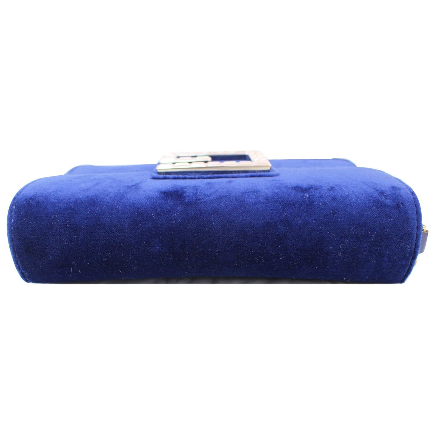 GUCCI Broadway Mini Velvet Crossbody Bag 544242 Blue