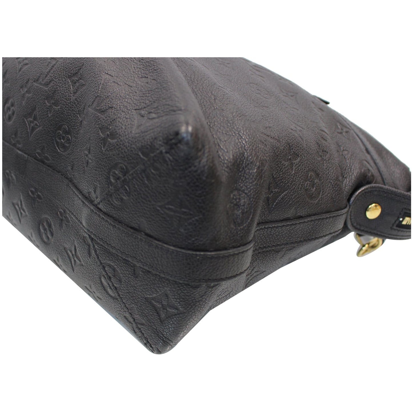 LOUIS VUITTON Boetie Monogram Empreinte Shoulder Bag Noir