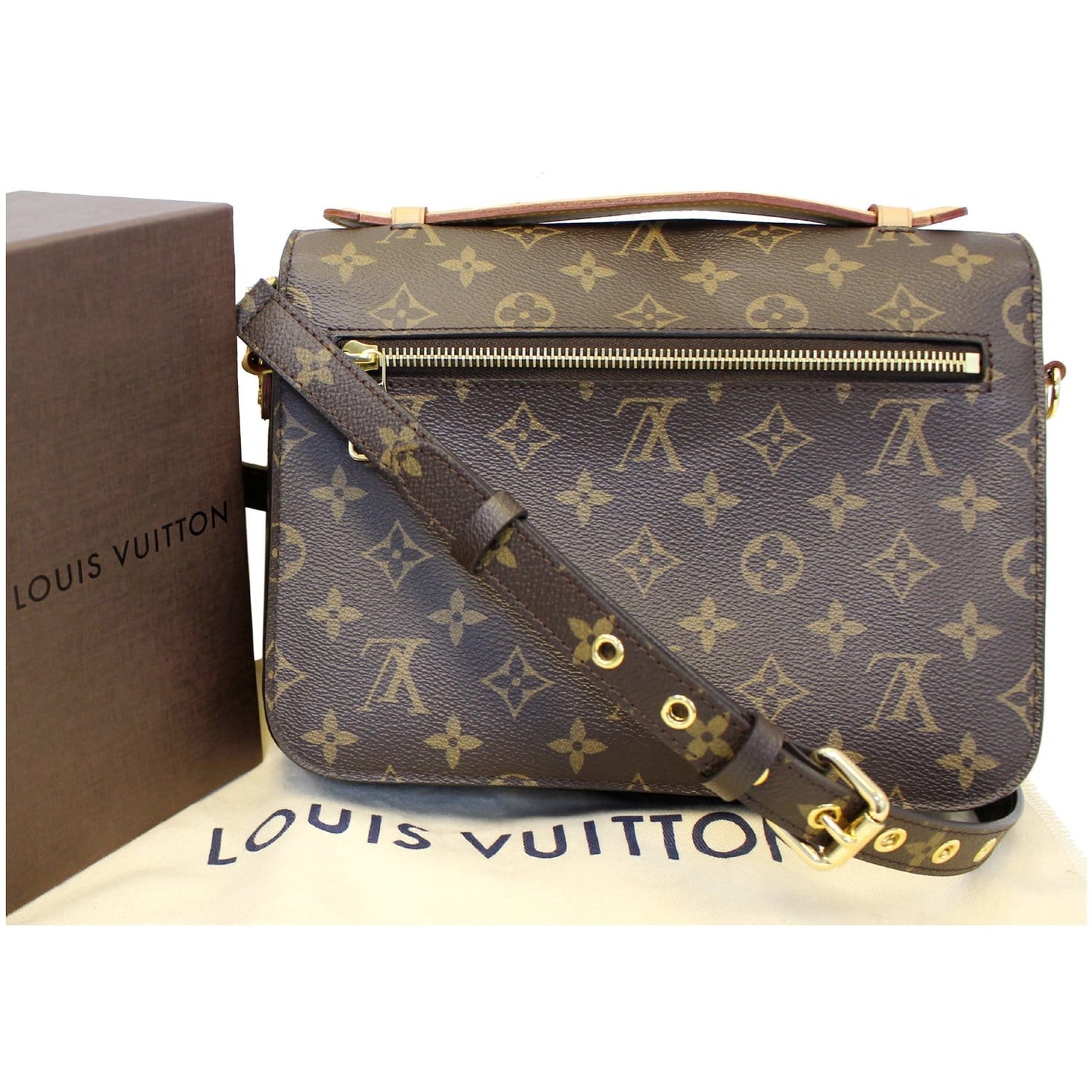 LOUIS VUITTON Metis Pochette Monogram Canvas Crossbody Bag