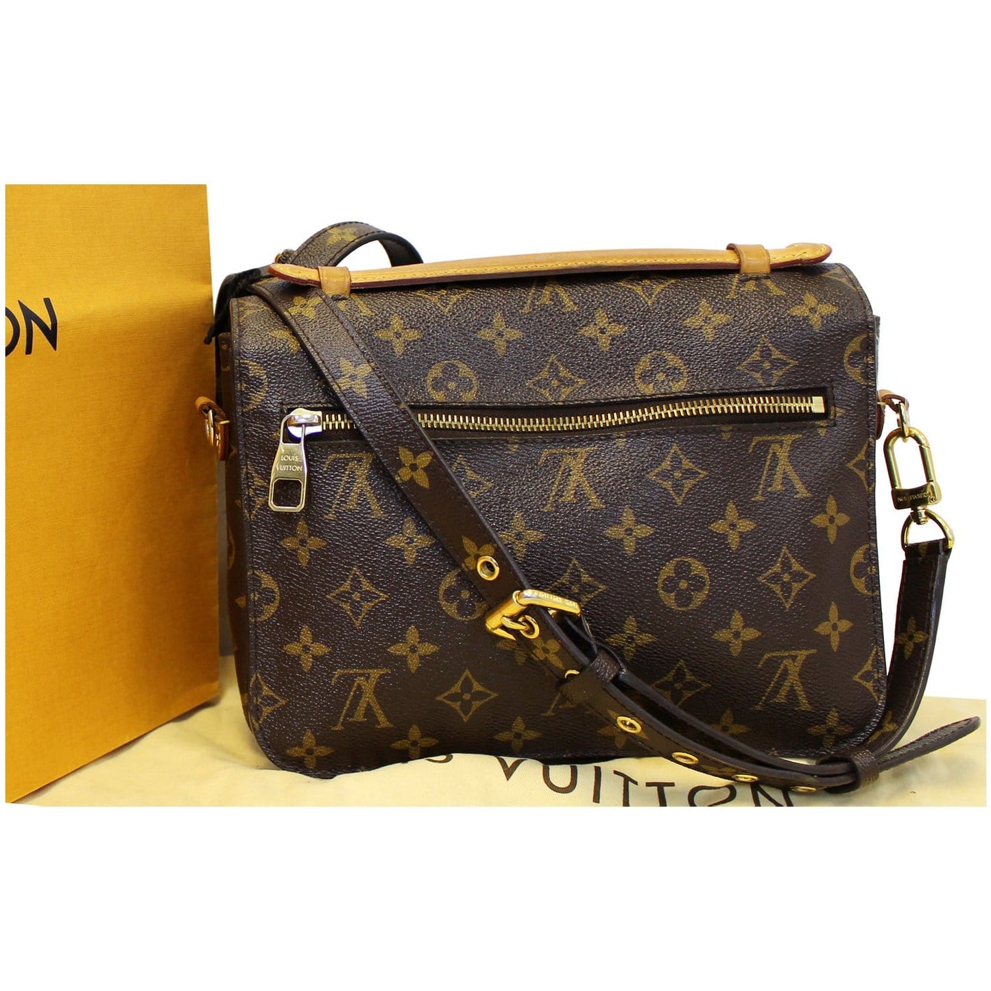 LOUIS VUITTON Metis Pochette Monogram Canvas Crossbody Bag