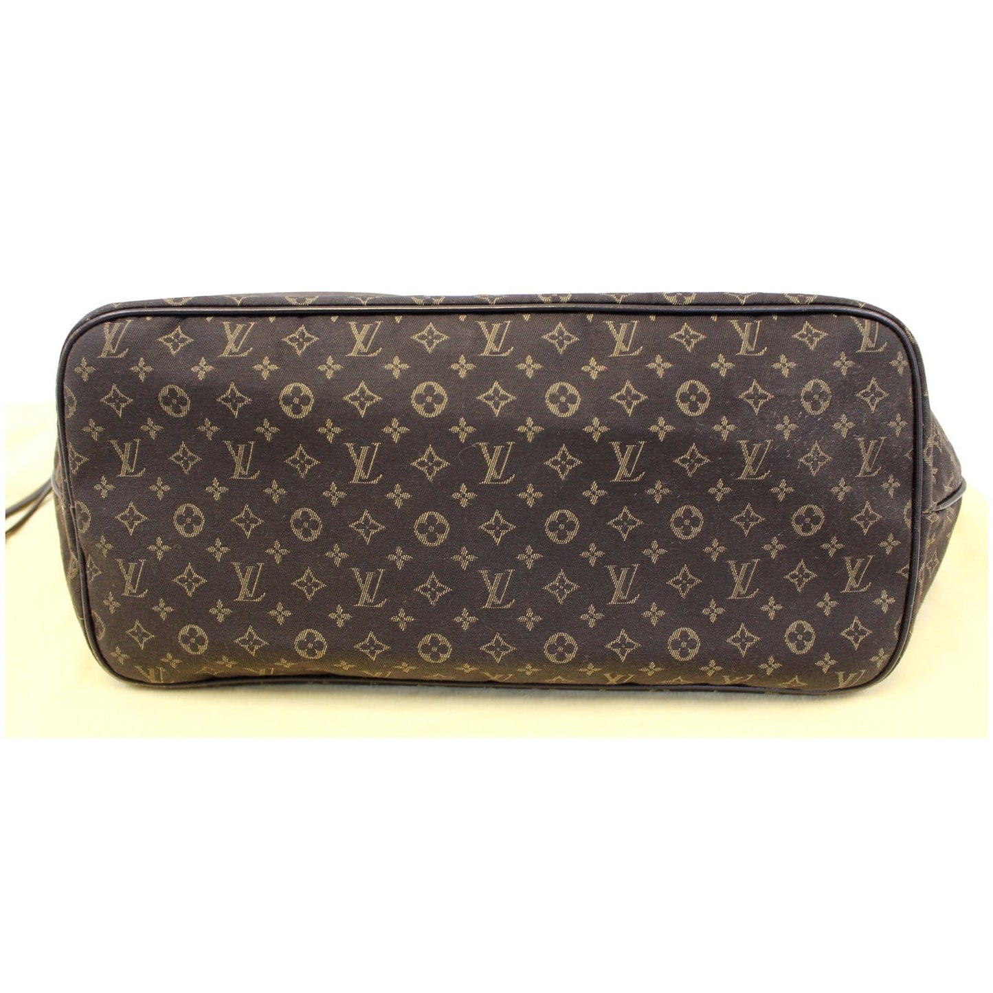 LOUIS VUITTON Neverfull MM Fusain Monogram Idylle Shoulder Bag