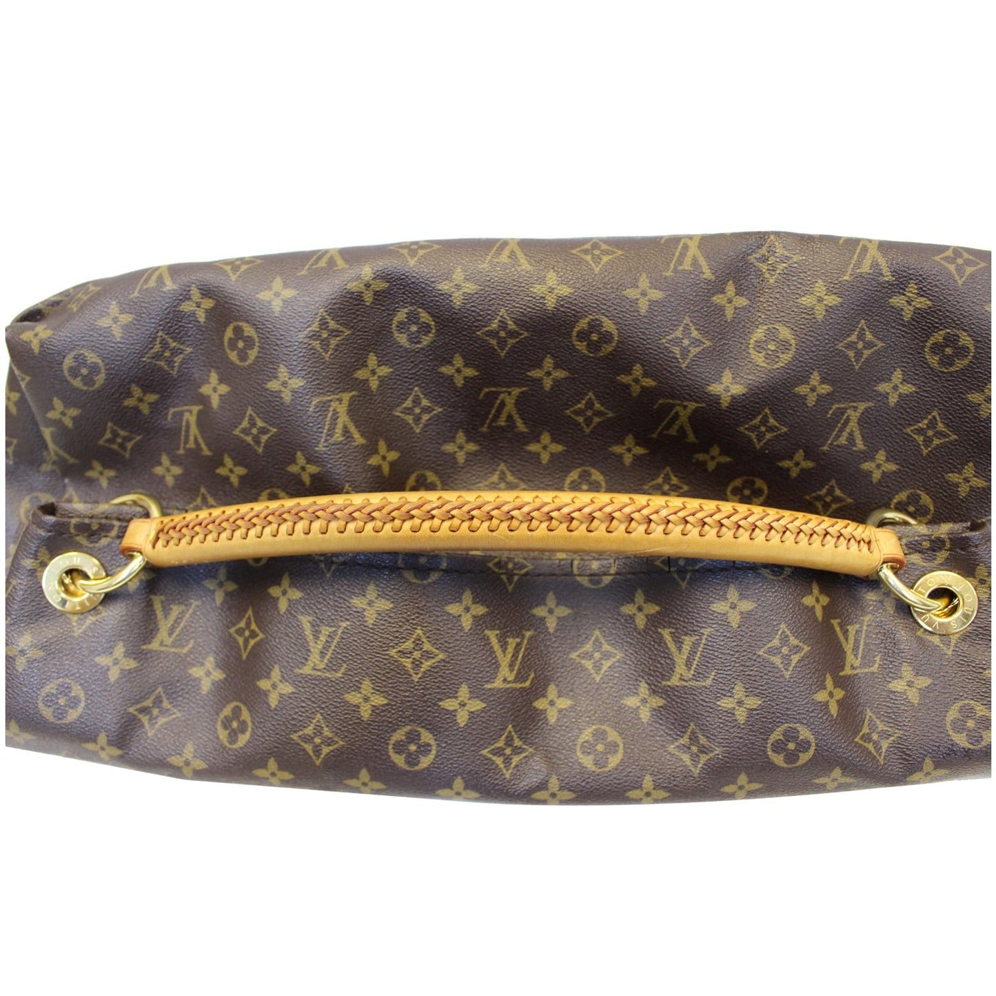 LOUIS VUITTON Artsy GM Monogram Canvas Hobo Shoulder Bag Brown