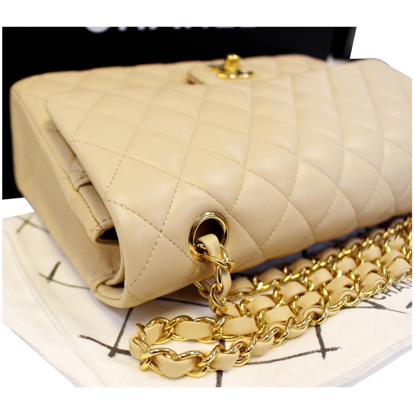 CHANEL Classic Medium Double Flap Shoulder Bag