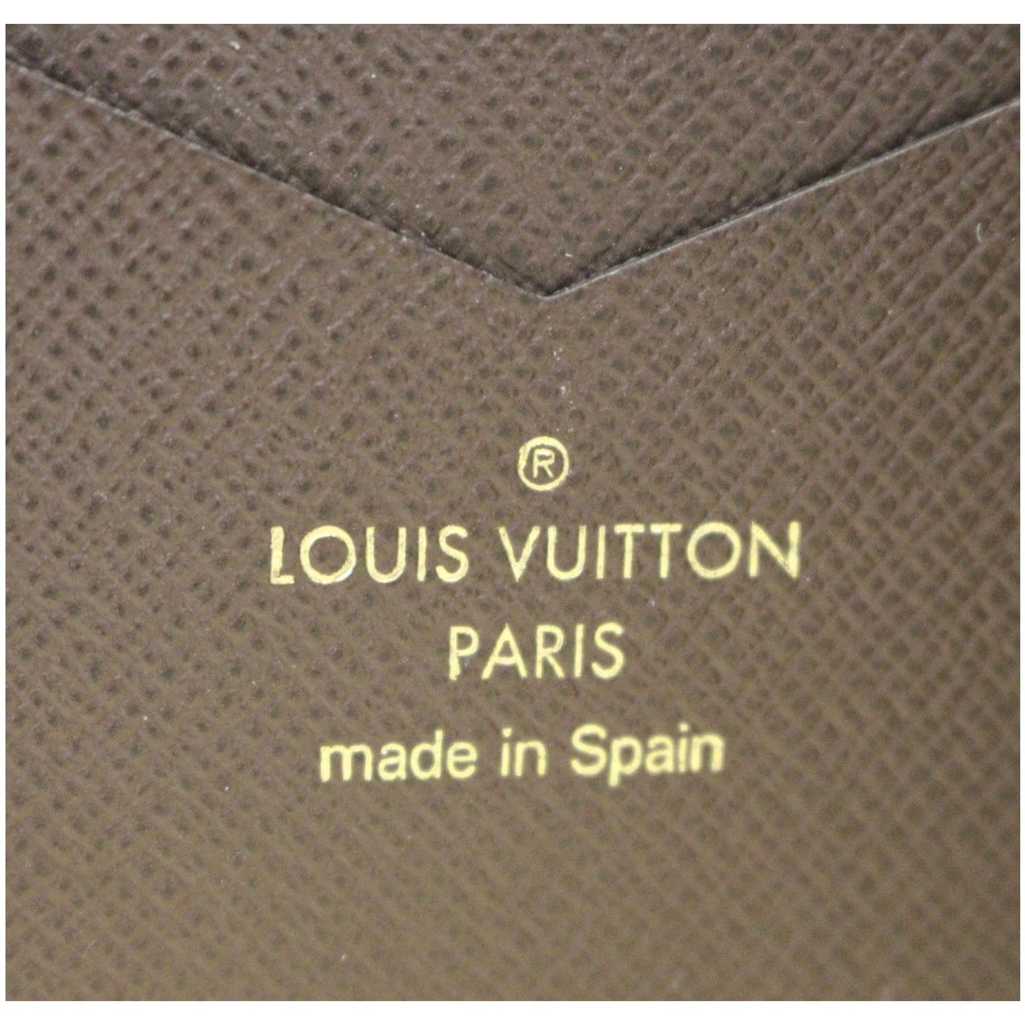 LOUIS VUITTON IPhone X XS Folio Monogram Canvas Phone Case Brown