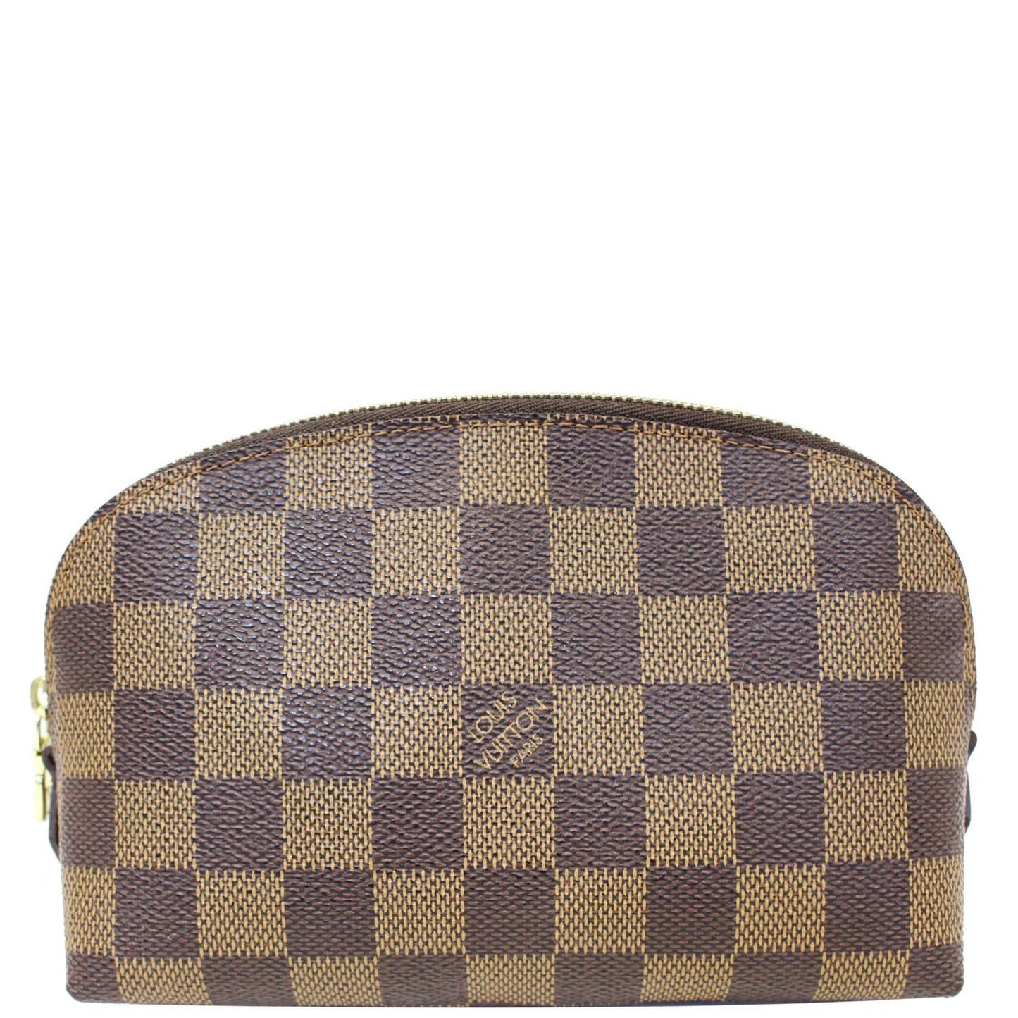 LOUIS VUITTON Damier Ebene Pochette Cosmetic Pouch