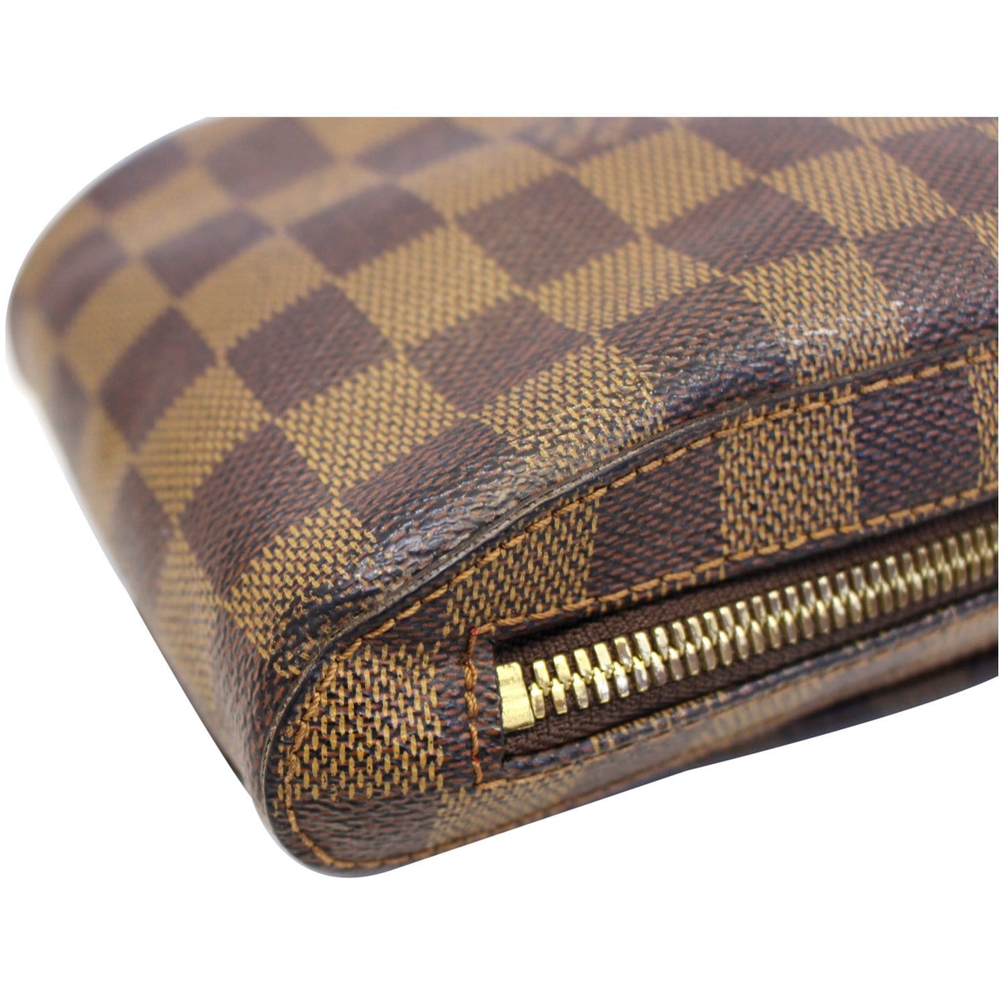 LOUIS VUITTON Damier Ebene Geronimos Brown Hip Bag - 20% OFF