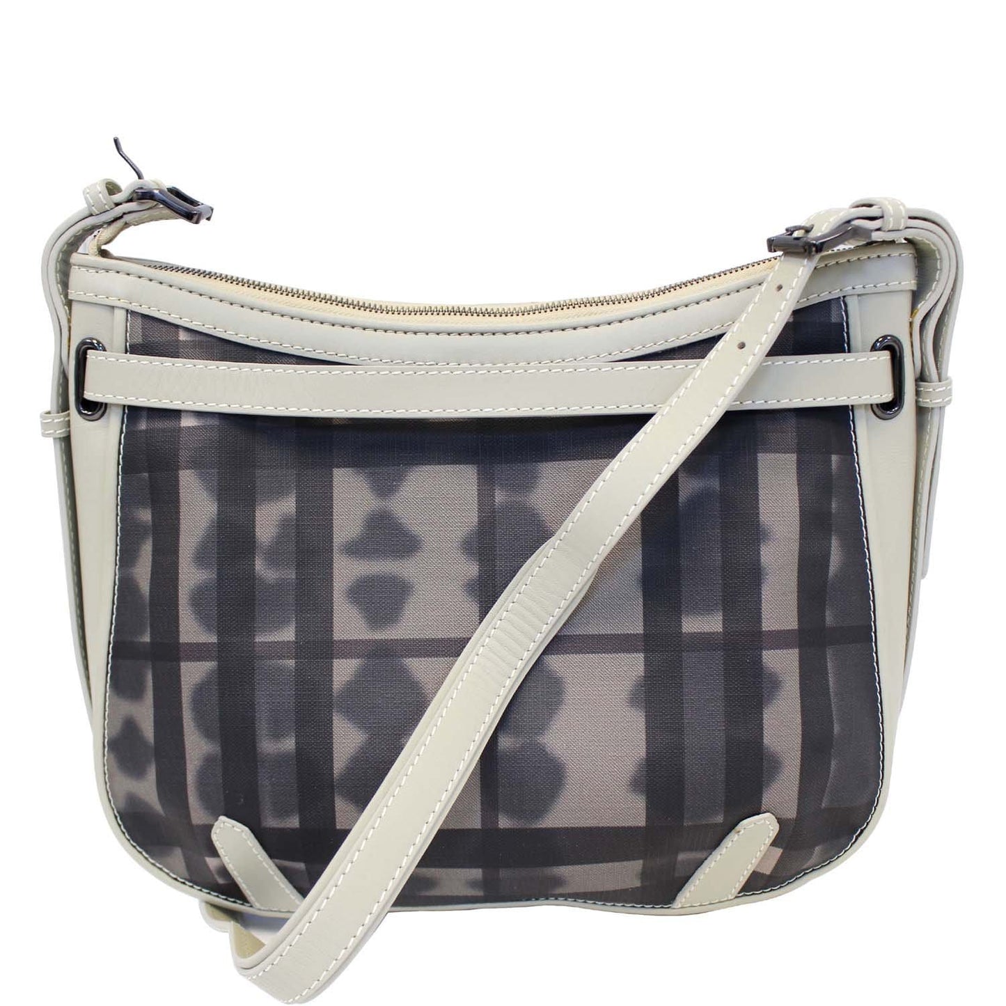 Burberry Tie Dye Smoked Check Shoulder Bag