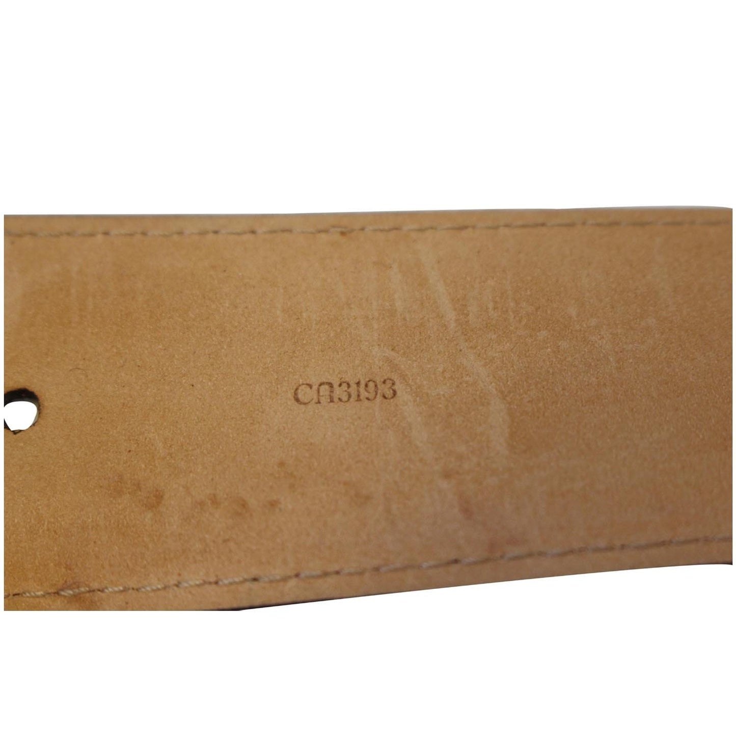 LOUIS VUITTON Monogram Canvas LV Initials Belt 110/44