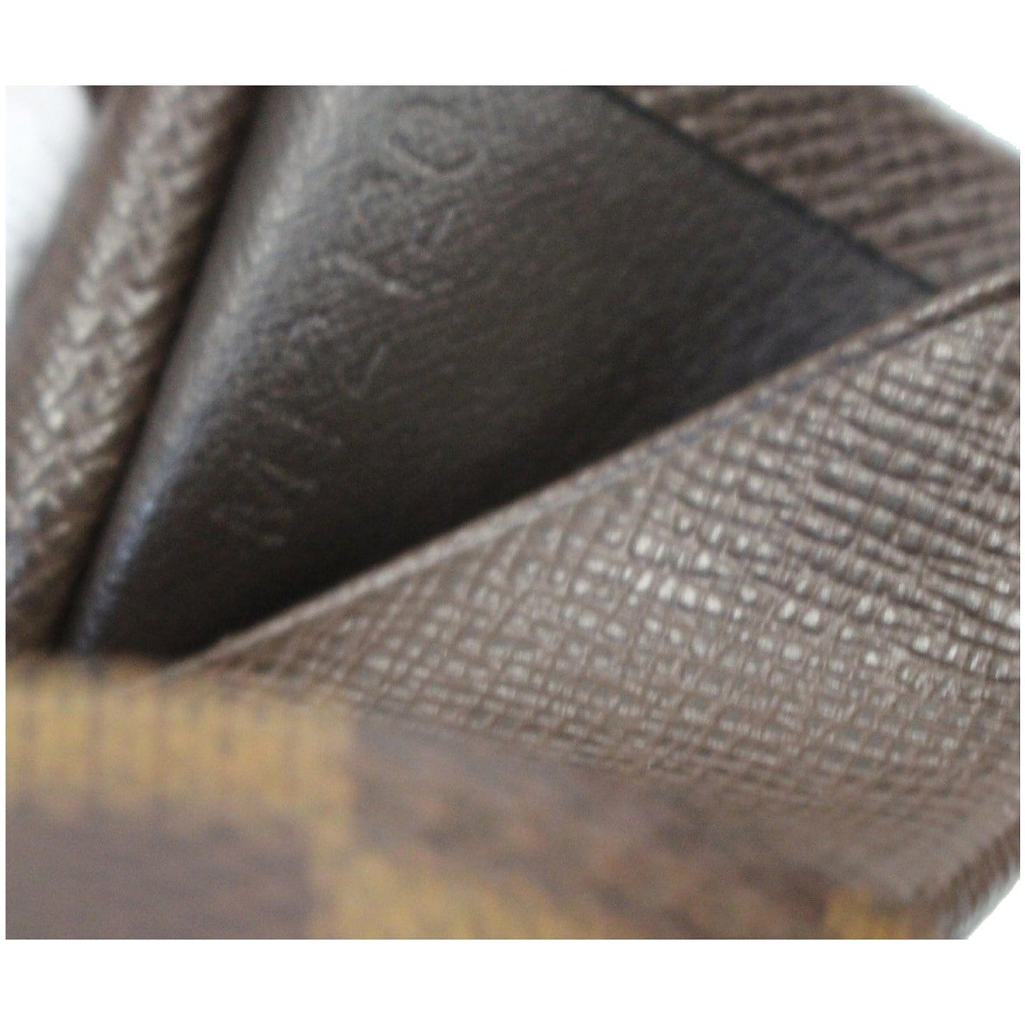LOUIS VUITTON Modulable Damier Ebene Portefeuille Long Wallet Brown