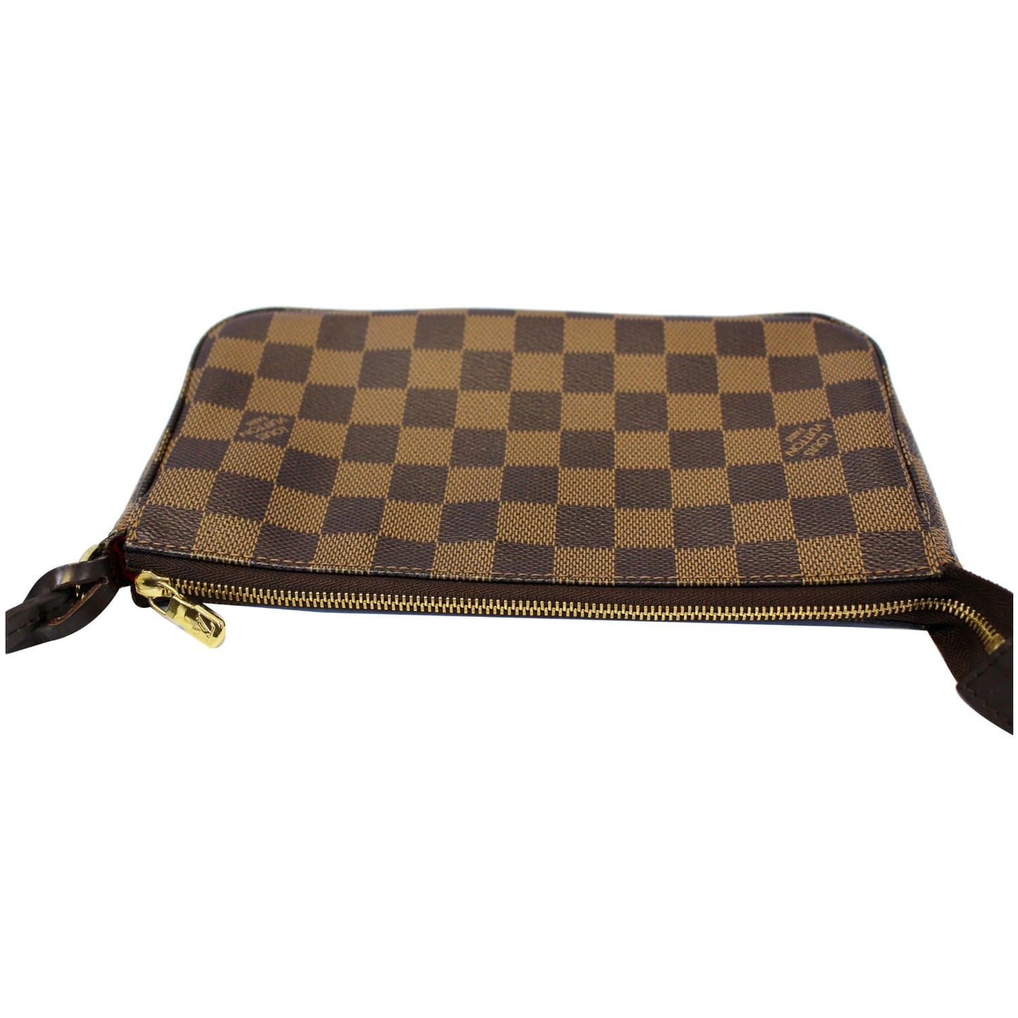 LOUIS VUITTON Pochette Accessoires Damier Ebene Pouch