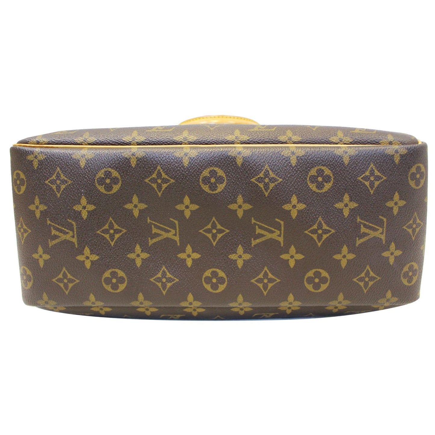 LOUIS VUITTON Deauville Monogram Canvas Boston Satchel Bag Brown - 15% OFF