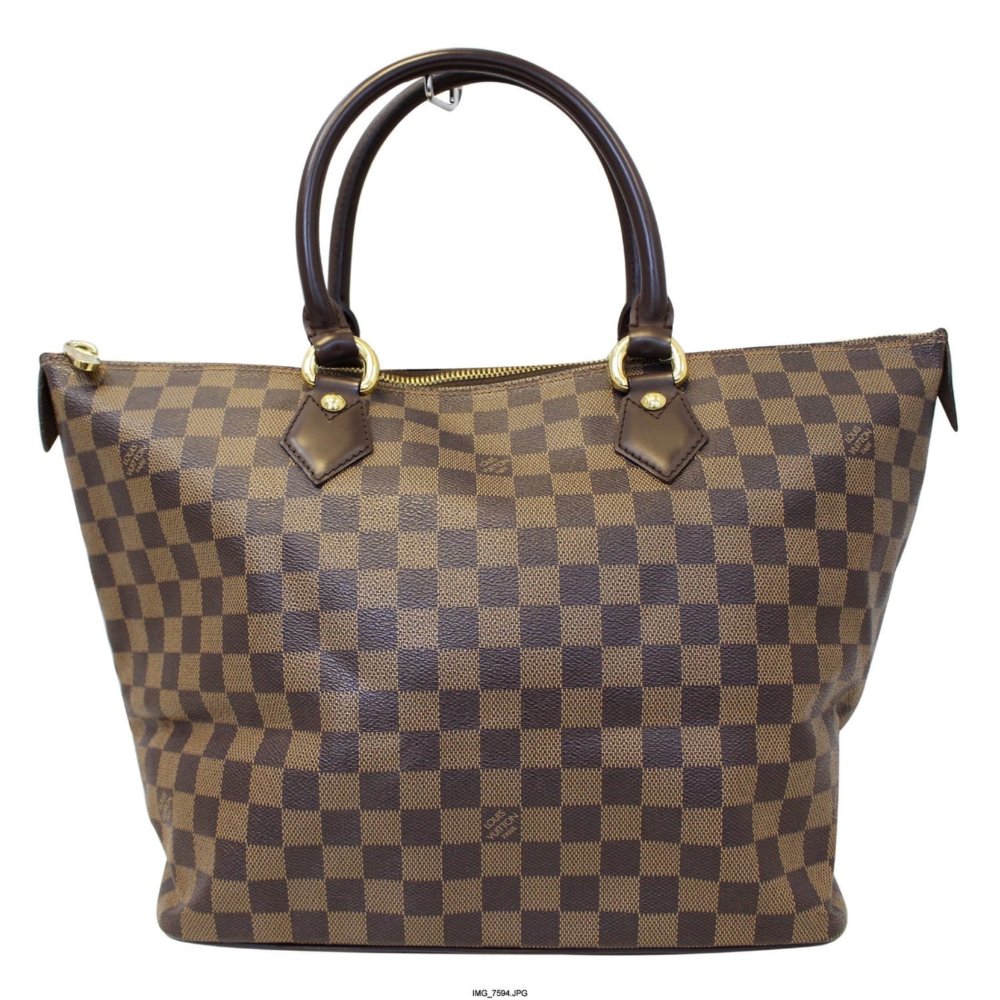 LOUIS VUITTON Saleya MM Damier Ebene Shoulder Bag