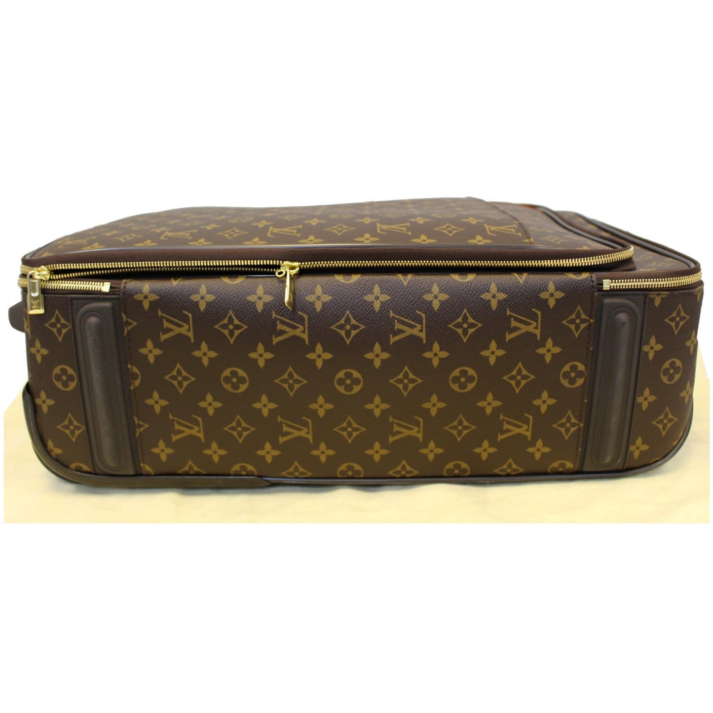 LOUIS VUITTON Pegase Legere 55 Monogram Canvas Business Suitcase Travel Bag Brown