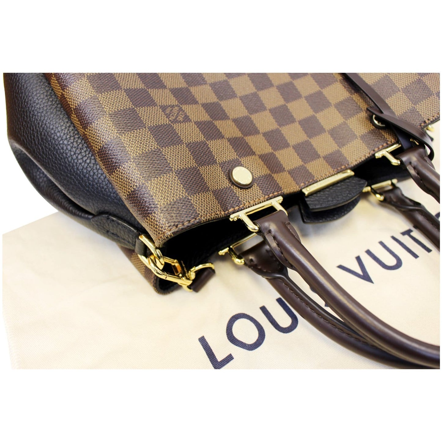 LOUIS VUITTON Brittany Damier Ebene Shoulder Bag