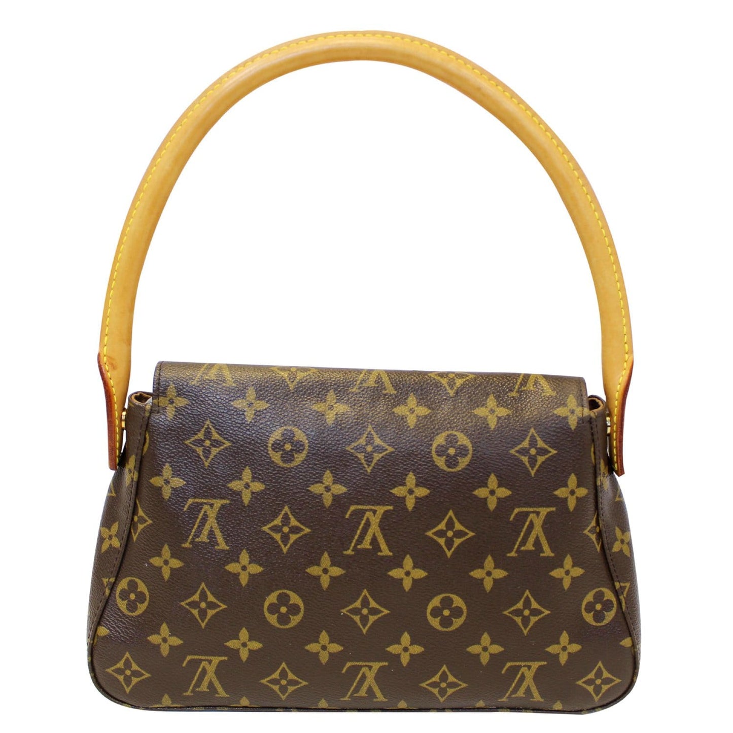 LOUIS VUITTON Looping PM Monogram Canvas Satchel Bag