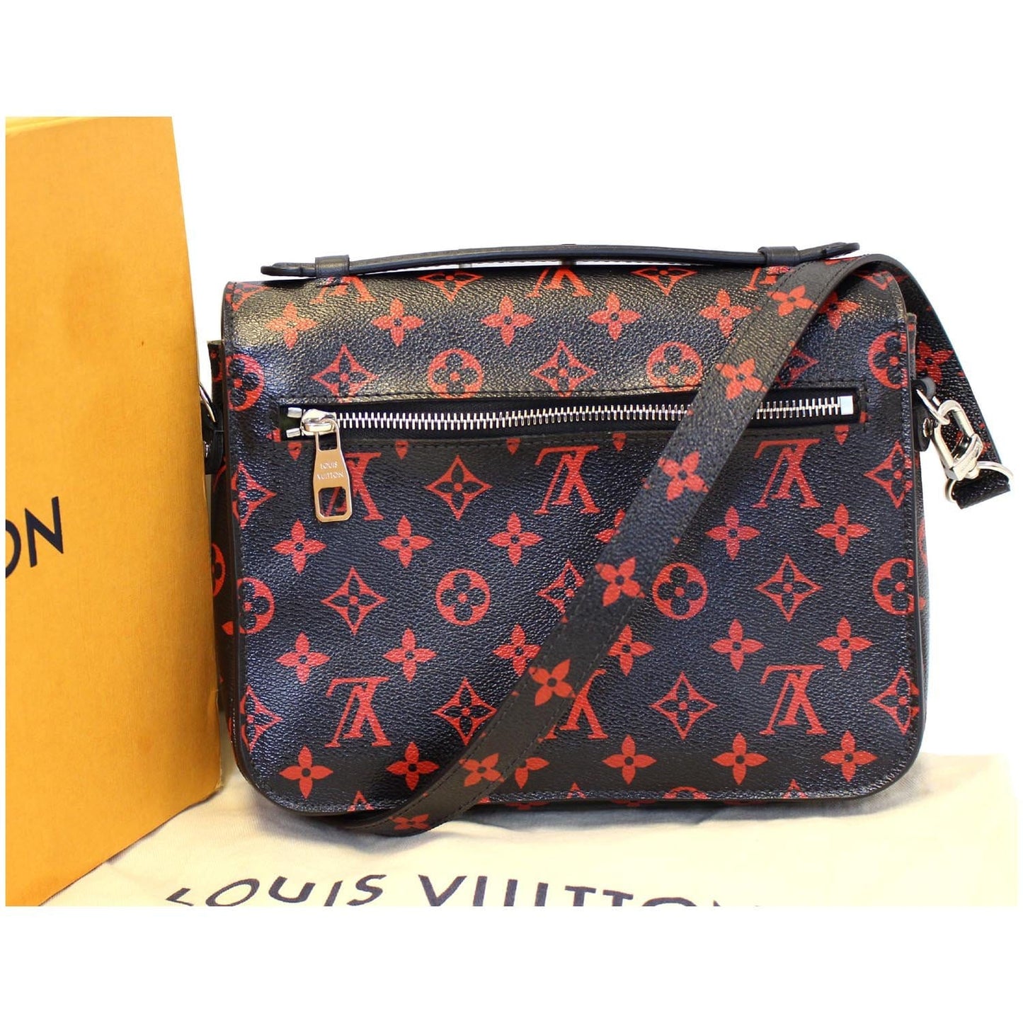 LOUIS VUITTON Metis Pochette Monogram Infrarouge Shoulder Crossbody Bag