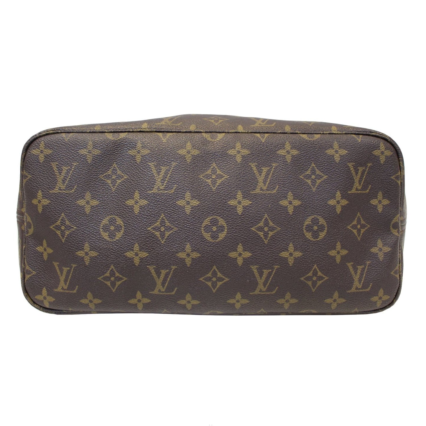 LOUIS VUITTON Neverfull MM Monogram Canvas  Brown Tote Bag
