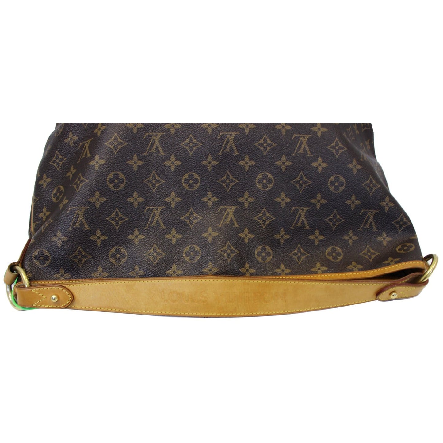LOUIS VUITTON Delightful MM Monogram Canvas Shoulder Bag Brown