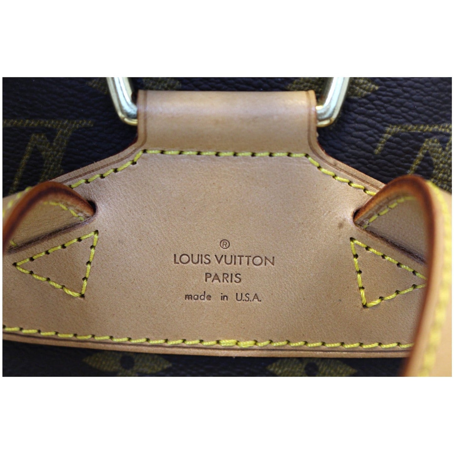 LOUIS VUITTON Mini Montsouris Monogram Canvas Backpack Bag
