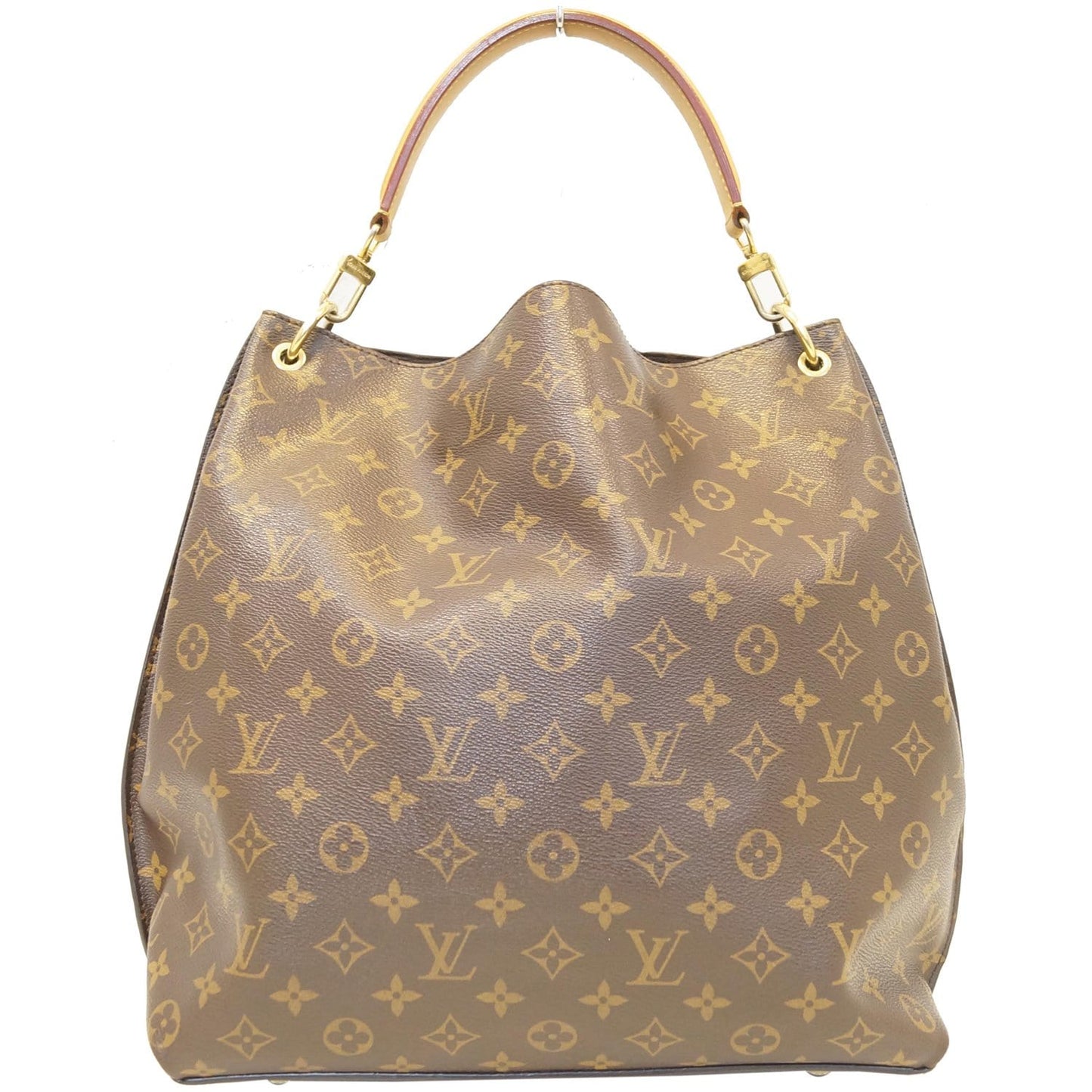 LOUIS VUITTON Metis Hobo Monogram Canvas Shoulder Bag Brown
