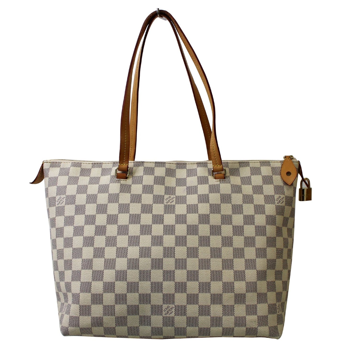 LOUIS VUITTON Iena MM Damier Azur Shoulder Bag White - 15% OFF