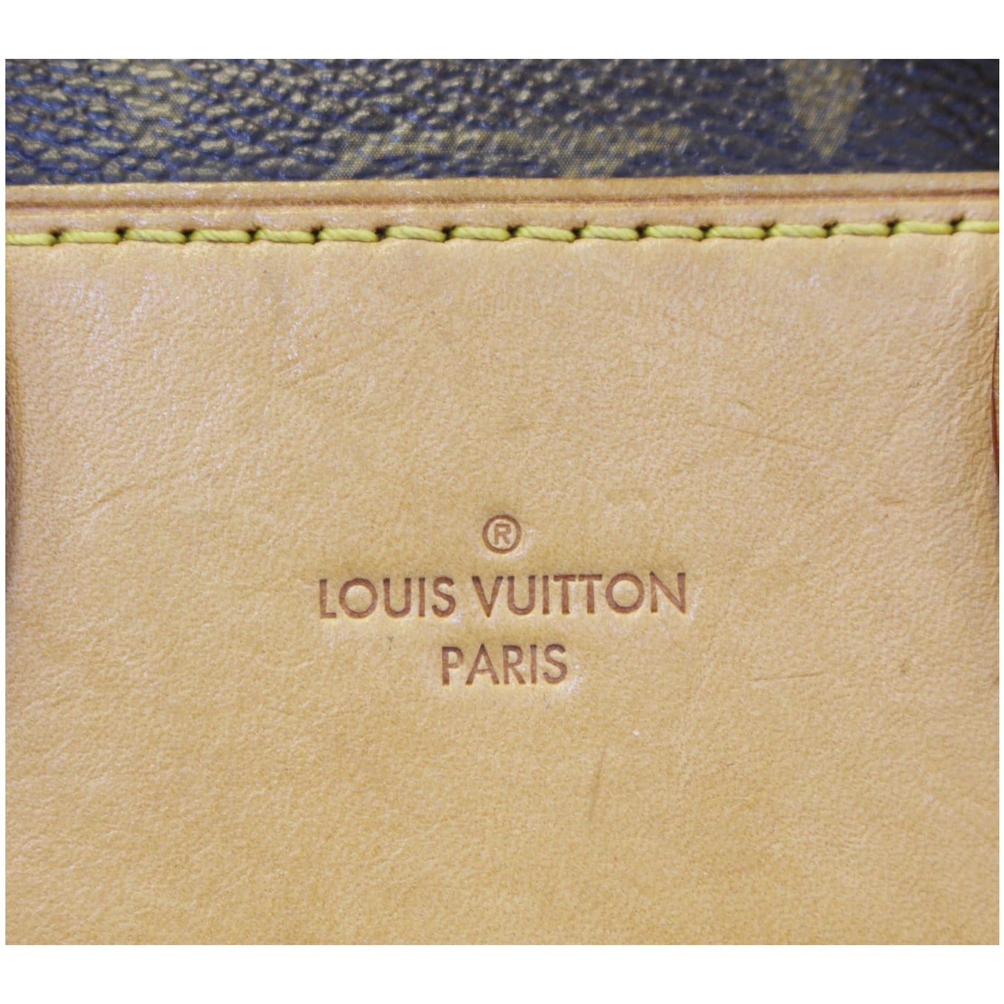 LOUIS VUITTON Eden MM Monogram Canvas Shoulder Bag Brown