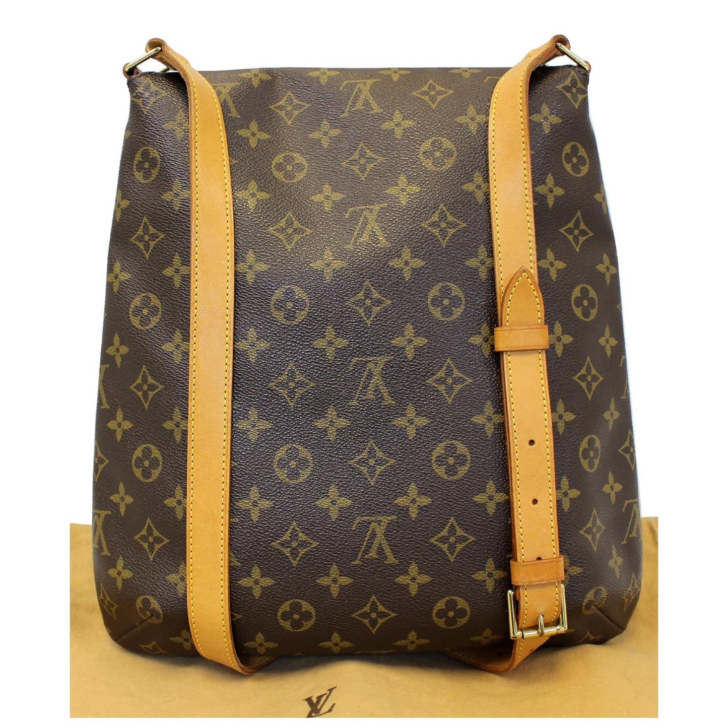 LOUIS VUITTON Musette Salsa GM Monogram Canvas Crossbody Bag