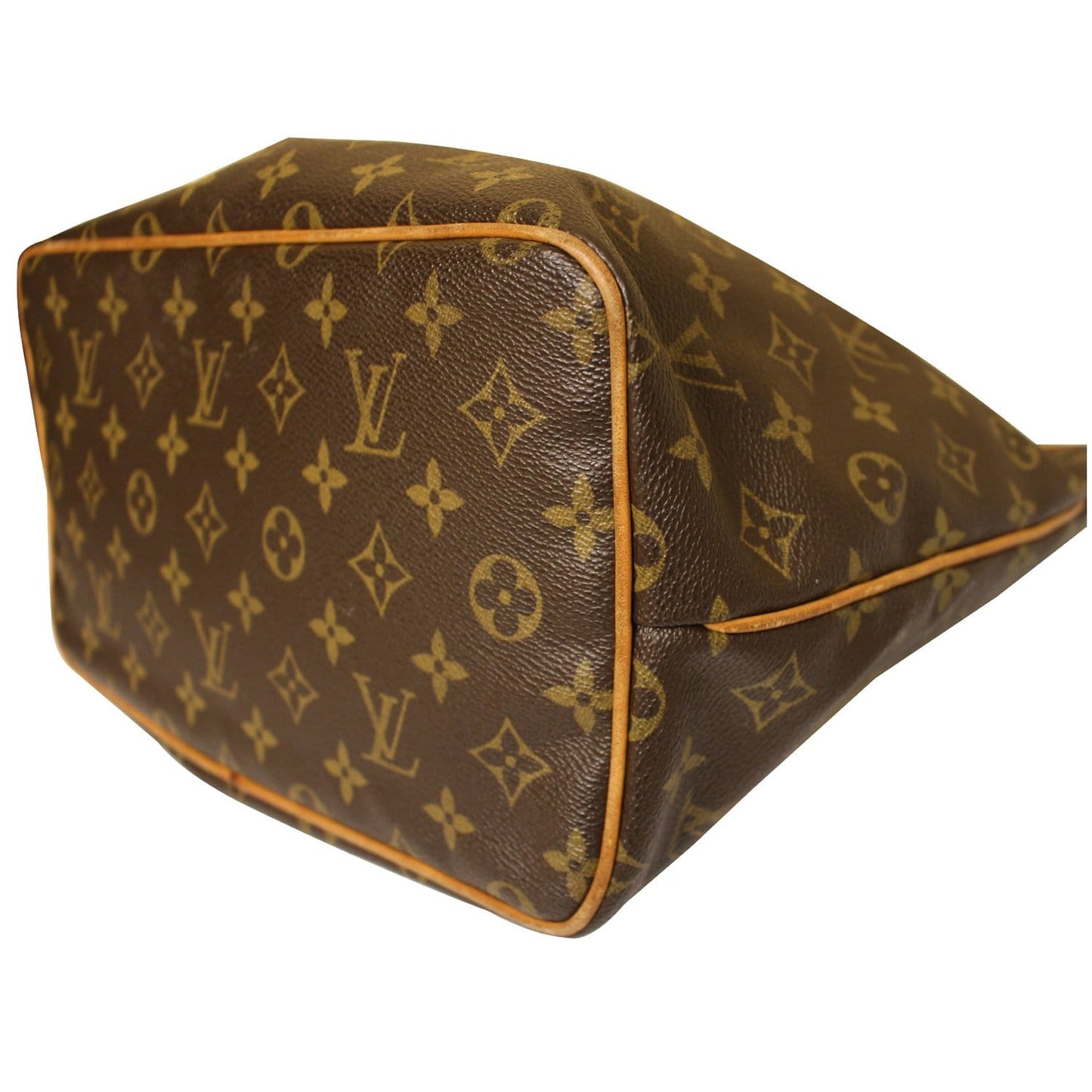 LOUIS VUITTON Palermo PM Monogram Canvas Shoulder Bag Brown