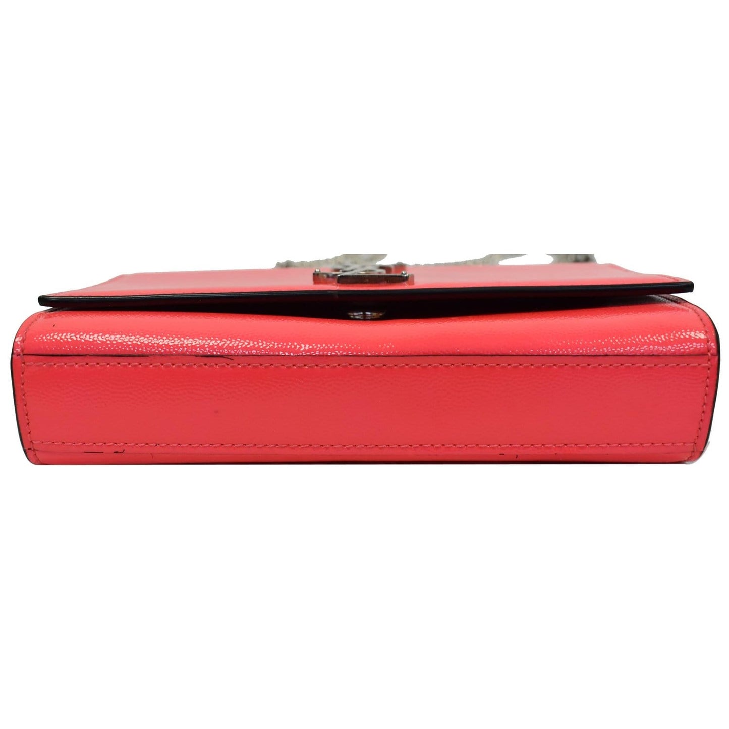 YVES SAINT LAURENT Kate Medium Leather Crossbody Bag Neon Pink