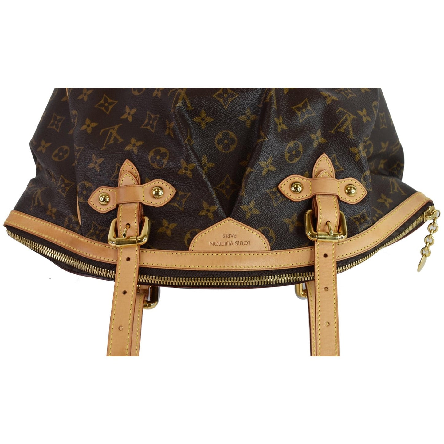 LOUIS VUITTON  Tivoli GM Monogram Canvas Shoulder Bag Brown