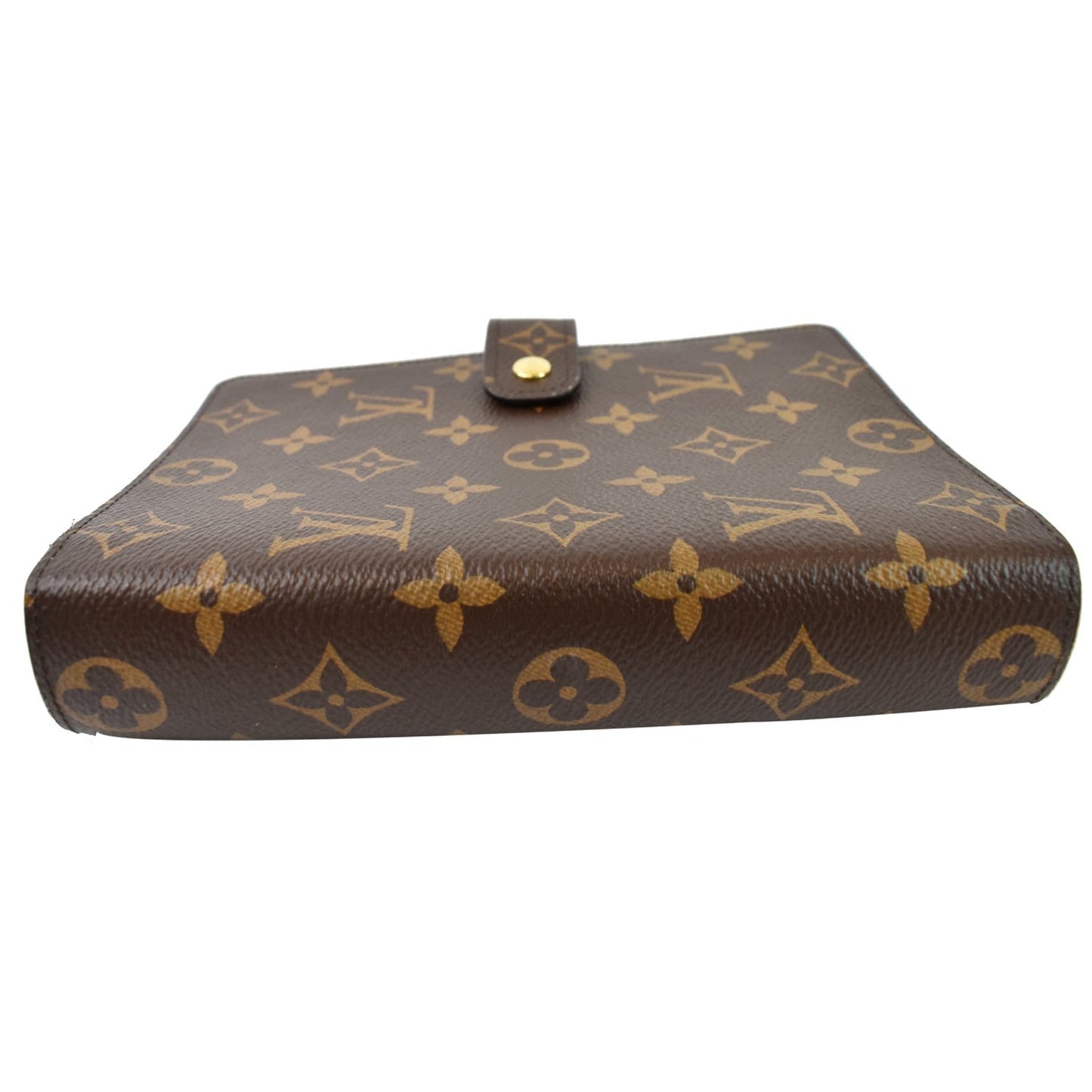 LOUIS VUITTON Agenda PM Monogram Canvas Planner Cover Brown