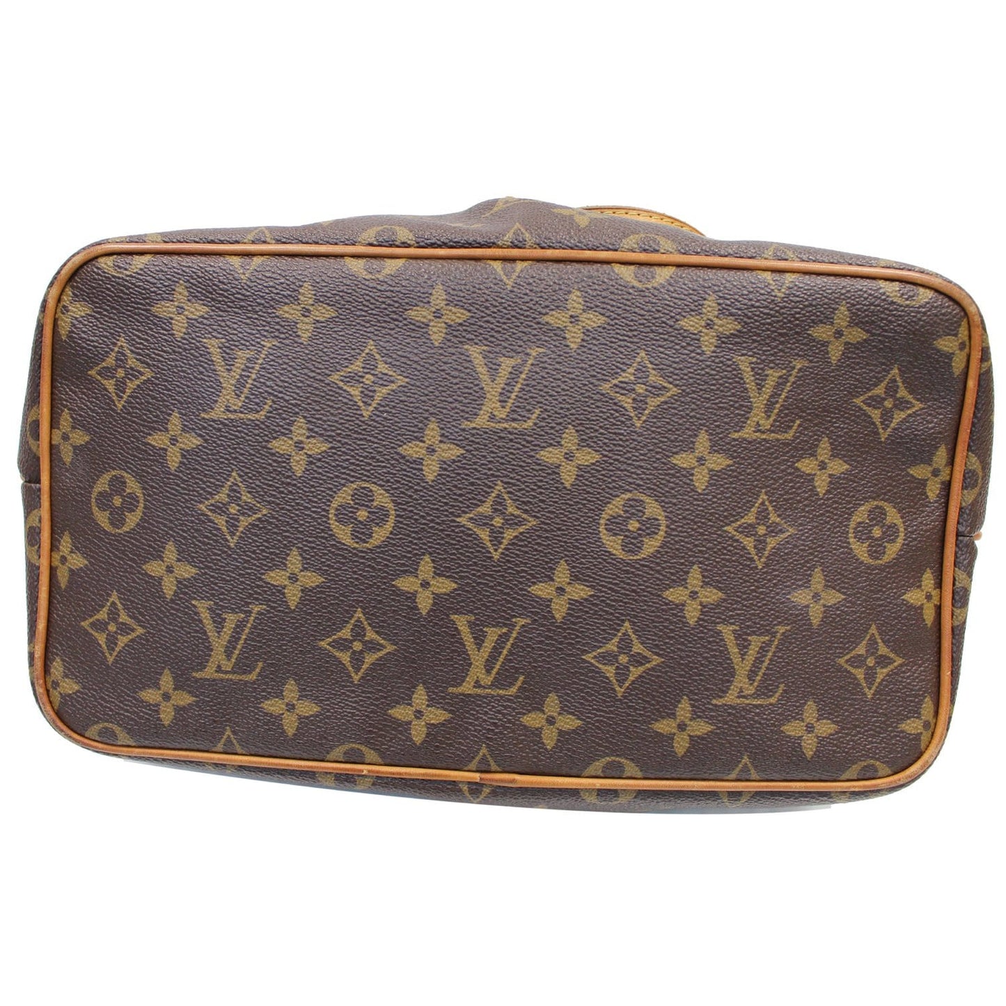 LOUIS VUITTON Palermo PM Monogram Canvas Shoulder Bag Brown