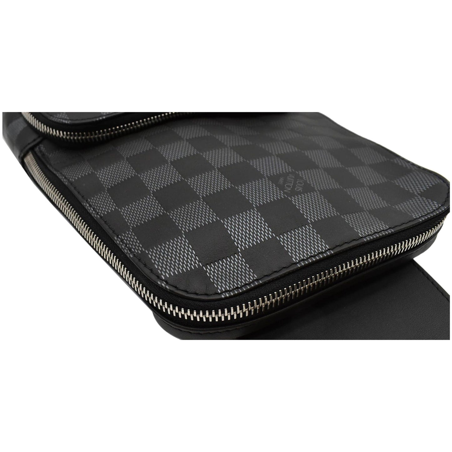 LOUIS VUITTON Avenue Sling Damier Graphite Crossbody Bag Black - 15% OFF