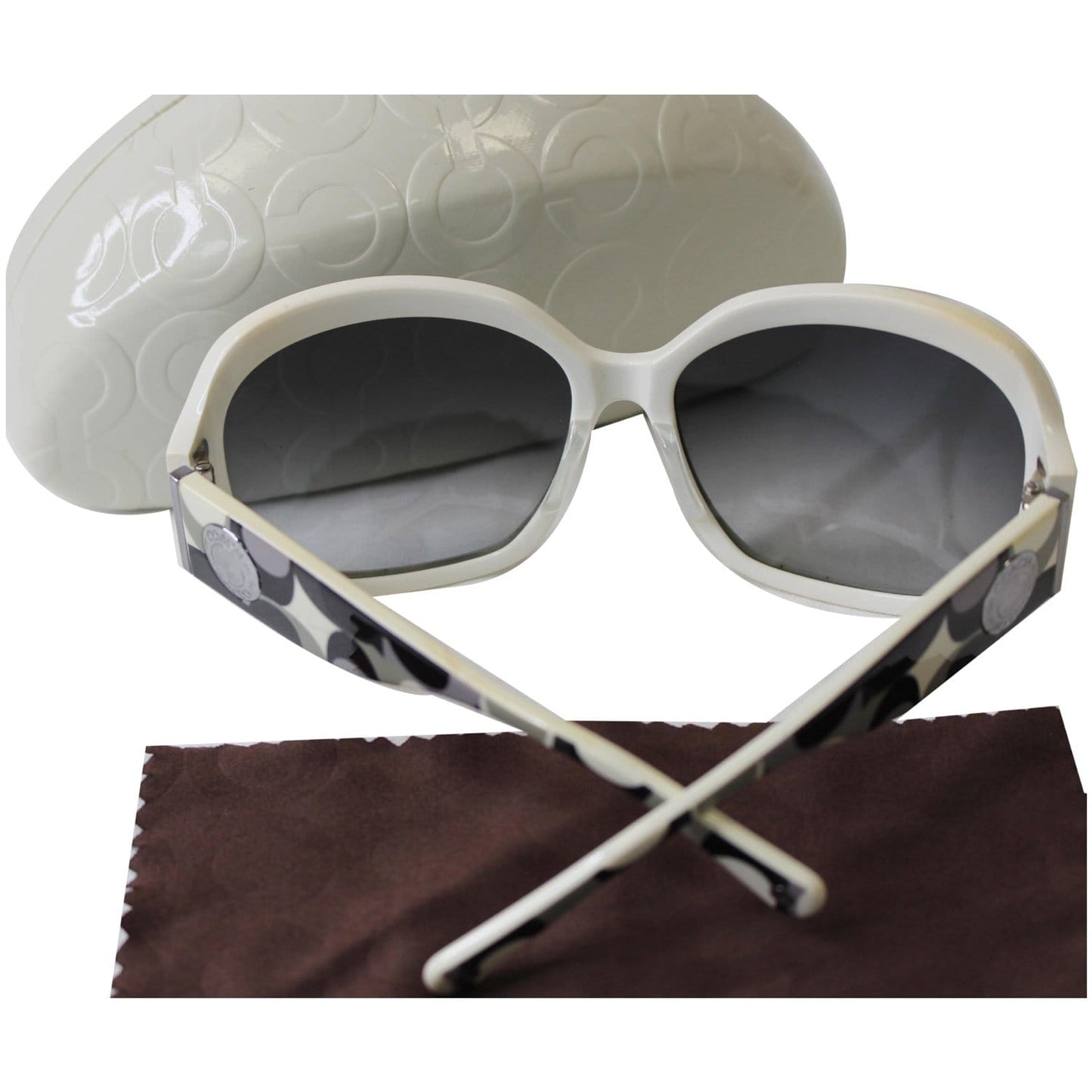 COACH Arabella S8025 Sunglasses White