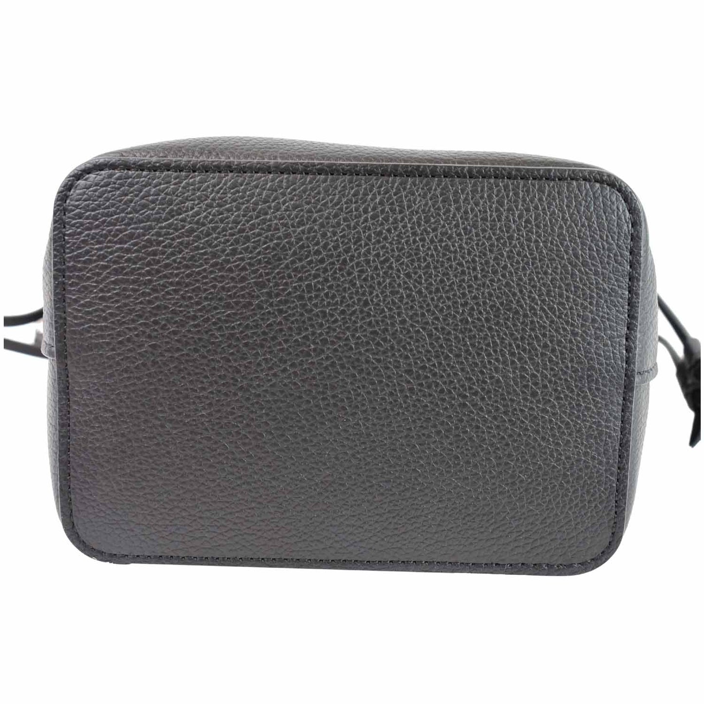 LOUIS VUITTON Nano Lockme Bucket Calf leather Crossbody Bag Black - Final Sale