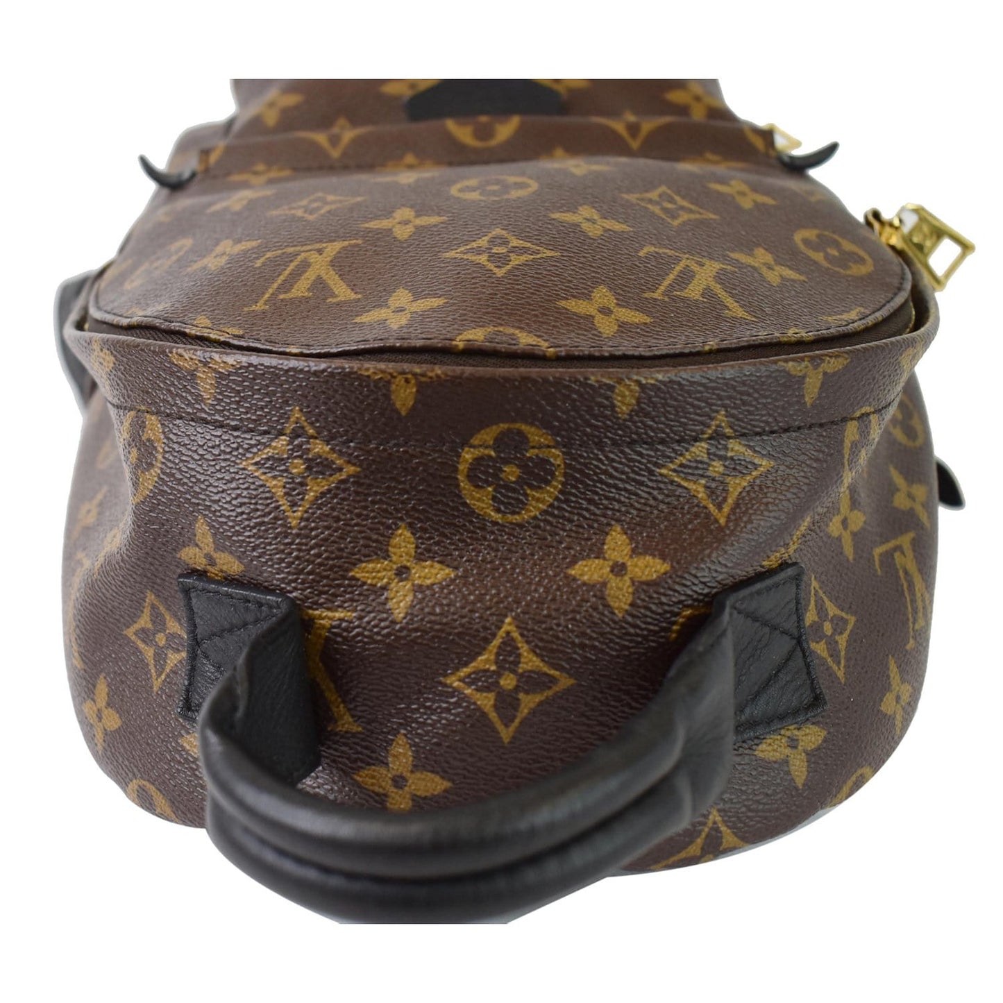 LOUIS VUITTON Palm Springs PM Monogram Canvas Backpack Brown - 15% OFF