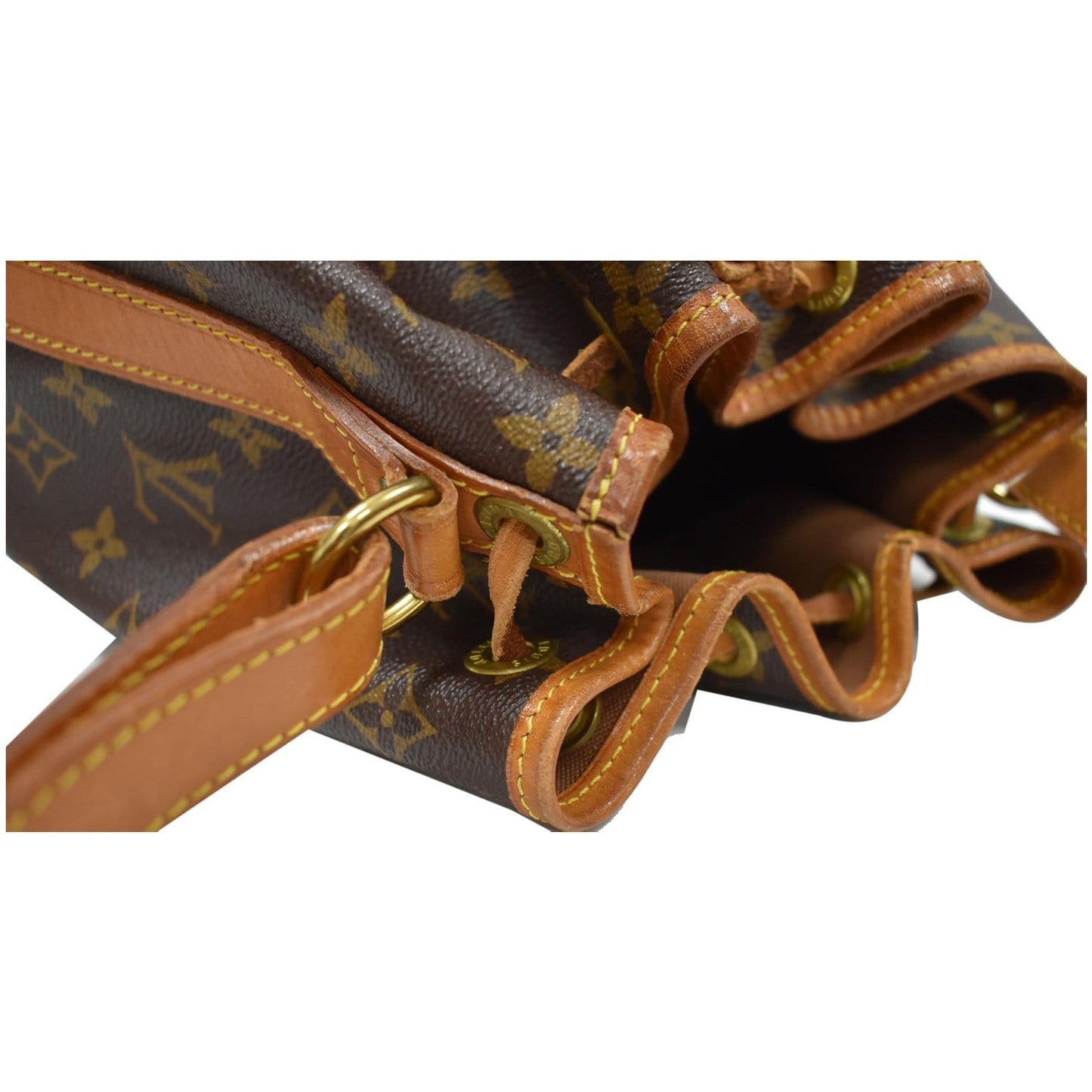 LOUIS VUITTON Noe BB Monogram Canvas Shoulder Bag Brown