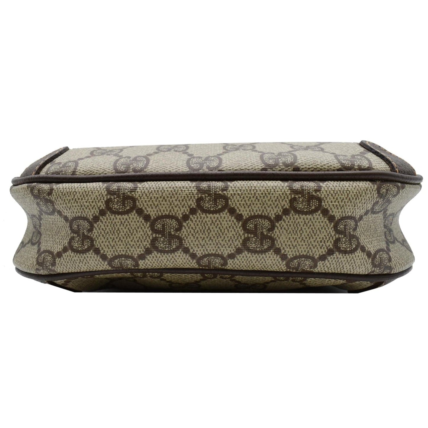 GUCCI Vintage GG Supreme Canvas Crossbody Bag Beige 8902066