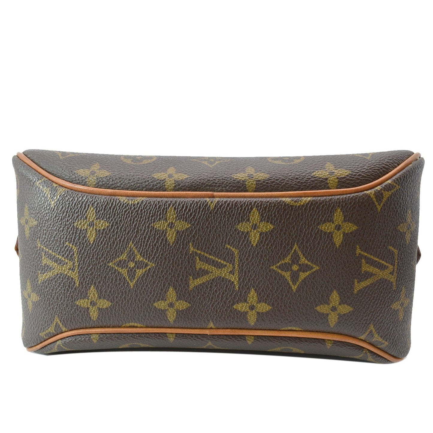 LOUIS VUITTON Blois Vintage Monogram Canvas Crossbody Bag Brown