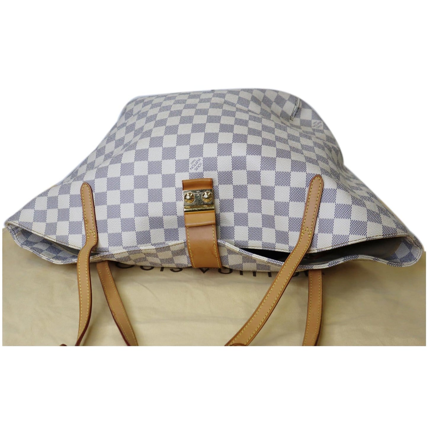 LOUIS VUITTON Salina PM Damier Azur Shoulder Bag White - 15% OFF